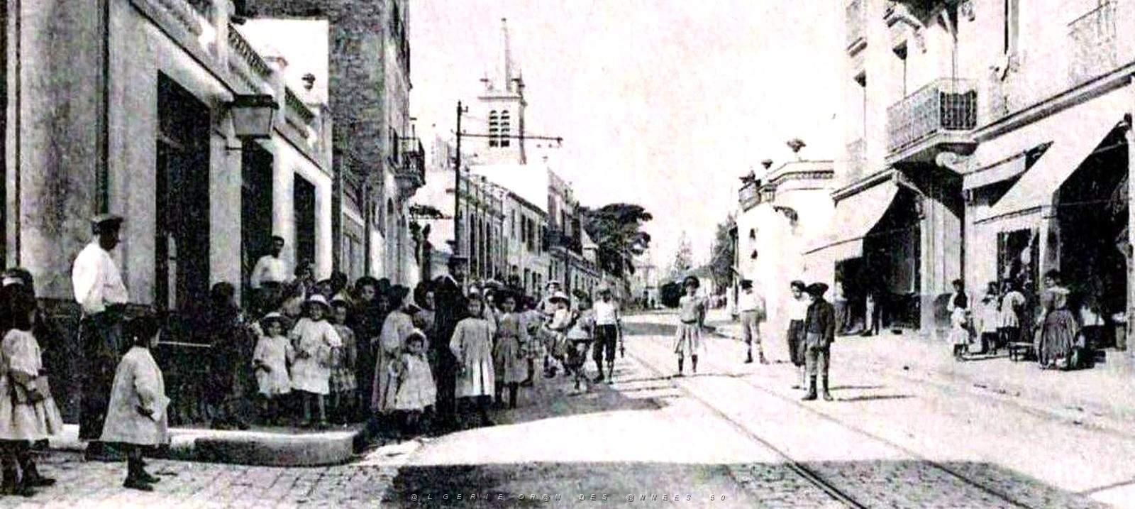 2038- Alger-Saint-Eugene - Route Malakoff et l'Eglise2.jpg